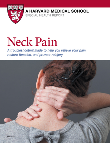 What can you do to alleviate neck pain?
