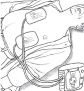 illustration of defibrillator being used