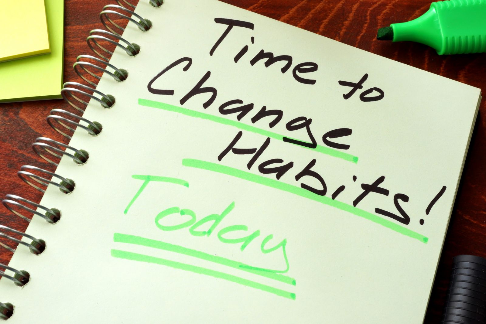 Changing your health habits: Some habits you should consider changing