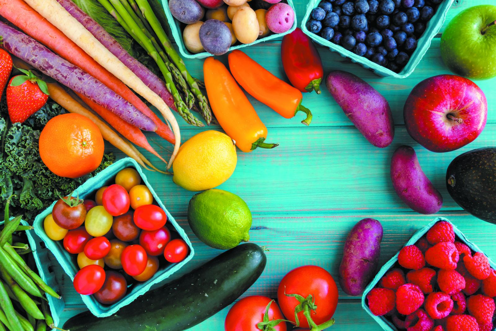 Migdalia aconseja: Frutas + Verduras = Energia. 