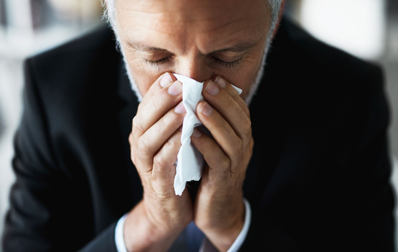 Juckende Nase bei allergischer Rhinitis