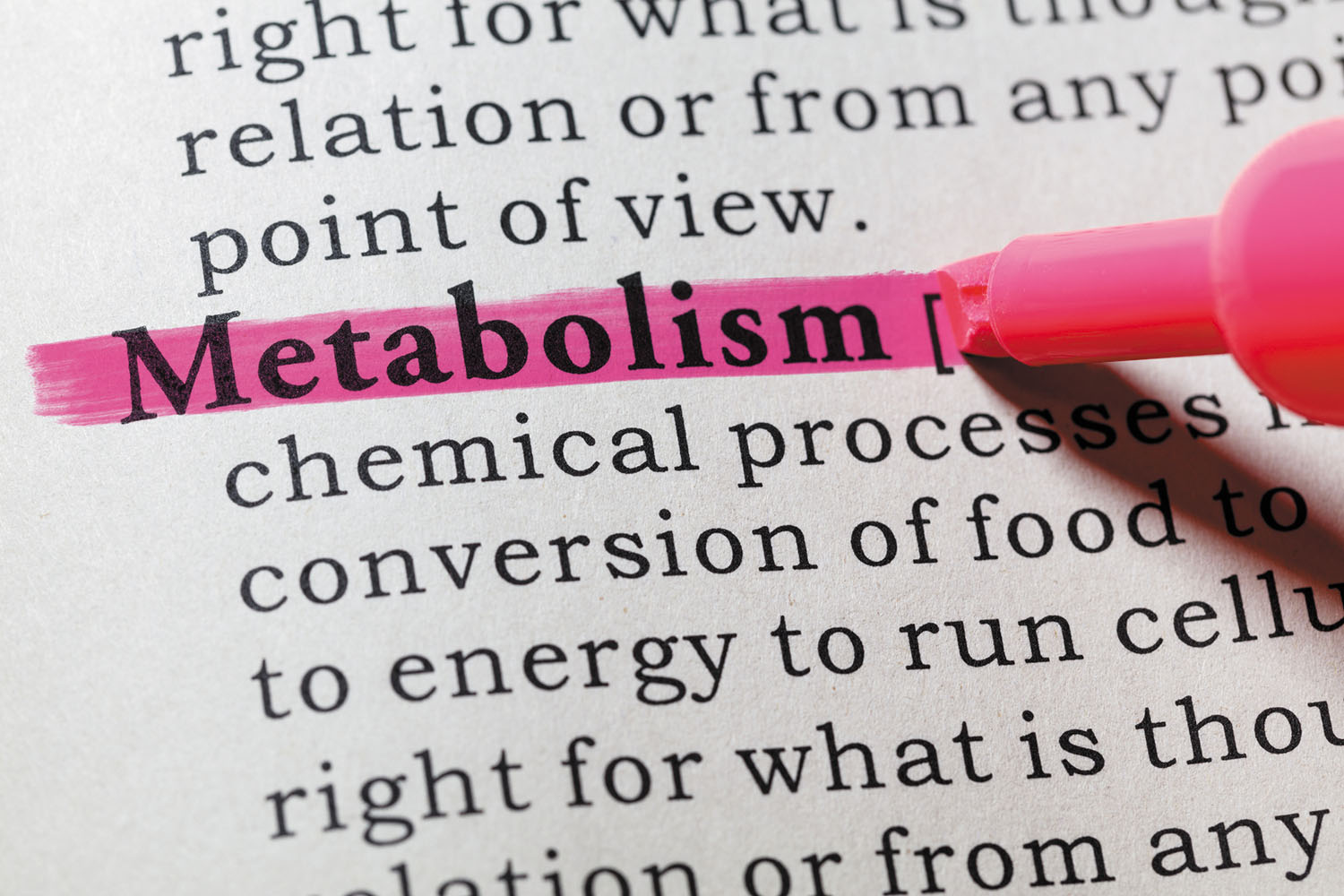 what cause diet metabolism