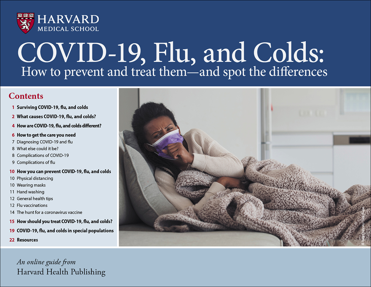 COVID19, Flu, and Colds Harvard Health