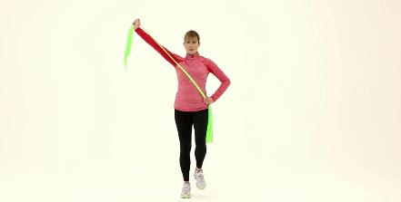 Resistance band exercises: videos & illustrations