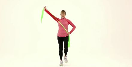 Resistance bands while walking 2025