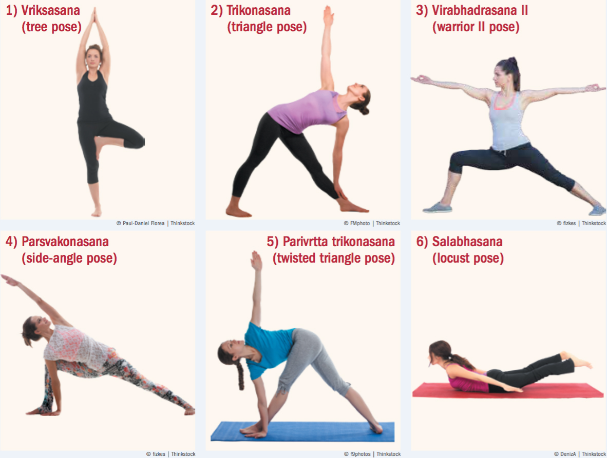 Image result for yoga poses for brain health